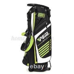 PGM Golf Stand Cart Bag Full Length Divider Shoulder Strap 14 Pocket