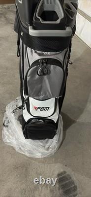 PGM Premium 14 Way Golf Cart Bag, Water Resistant Club Bag with Protective Frame