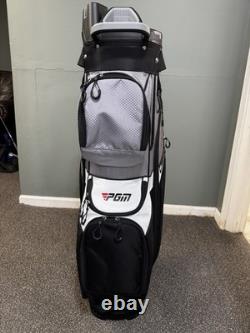 PHM Pro gold master golf bag New Black and Gray