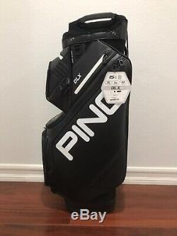 PING 2020 DLX Black Golf Cart Bag New With Tags