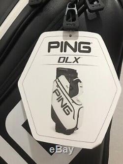 PING 2020 DLX Black Golf Cart Bag New With Tags