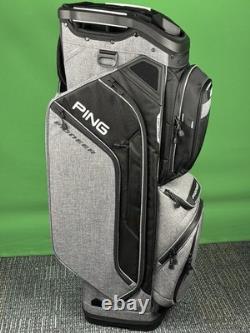 PING 2025 Pioneer 244 Cart Golf Bag 15-Way Color Heather Gray/Black NEW