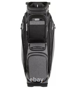 PING 2025 Pioneer 244 Cart Golf Bag 15-Way Color Heather Gray/Black NEW