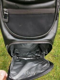 PING DLX Golf Cart Trolley Bag / 15 Way / Rainhood & Strap / Very Good