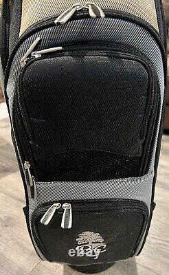 PING Frontier Cart Golf Bag 6 way black, grey, beige 7 primary pockets