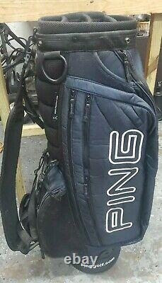 PING Golf Cart Bag 7 Way Divider Top BLUE