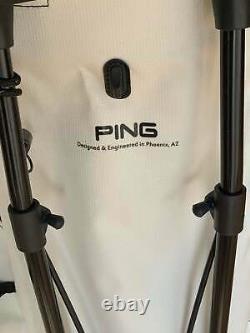 PING Hoofer 14 Golf Cart Stand Hybrid Bag Red Black & White 12 Pockets New