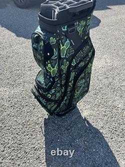 PING Pioneer Cart Golf Bag Limited Edition Cactus Print 15-Way Divider