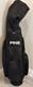 Ping Retro Golf Cart Bag 7 Way Divider Black With White Lettering Rain Hood Used