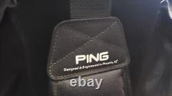 PING TRAVERSE CART BAG / 14-WAY BLACK, GRAY, WHITE See Photos Read Description