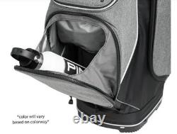 PING Traverse 244 Golf Cart Bag 14-Way Divider Heather Grey/Black New