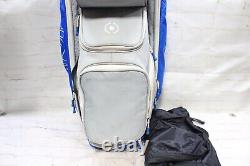 PING Traverse Cart Bag Golf Bag Rain Cover 14 Way Divider Single Strap Blue Gray