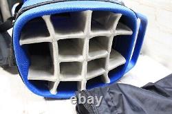 PING Traverse Cart Bag Golf Bag Rain Cover 14 Way Divider Single Strap Blue Gray