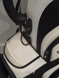 PXG 6 Way Tour White Staff Bag Carry Strap Cart Bag PXG 6 Way Tour White Staff Bag Carry Strap Cart Bag