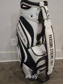 PXG 6 Way Tour White Staff Bag Carry Strap Cart Bag PXG 6 Way Tour White Staff Bag Carry Strap Cart Bag
