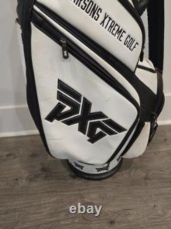 PXG 6 Way Tour White Staff Bag Carry Strap Cart Bag PXG 6 Way Tour White Staff Bag Carry Strap Cart Bag