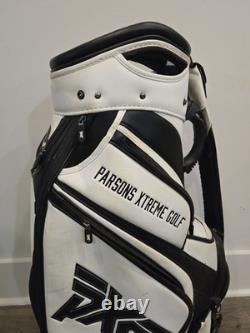 PXG 6 Way Tour White Staff Bag Carry Strap Cart Bag PXG 6 Way Tour White Staff Bag Carry Strap Cart Bag