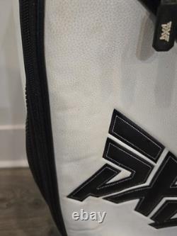 PXG 6 Way Tour White Staff Bag Carry Strap Cart Bag PXG 6 Way Tour White Staff Bag Carry Strap Cart Bag