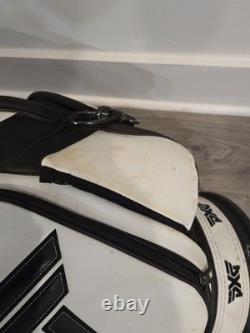 PXG 6 Way Tour White Staff Bag Carry Strap Cart Bag PXG 6 Way Tour White Staff Bag Carry Strap Cart Bag
