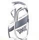 Pxg Tour Cart Golf Bag 6-way Divider / 9 Pockets Rain Hood White Black G-118139