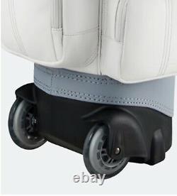 Ping 2021 SC Lady Women Golf Wheeled Caddie Cart Bag 8.5 5Way 4kg PU/PVC -White
