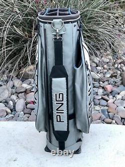 Ping Cart Bag Golf Bag 15-way Divider Gray Blue