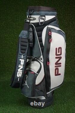 Ping Explore 4-way Divider Golf Cart Bag, Multicolored