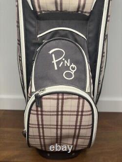 Ping Faith 14 Way Plaid Cart Golf Bag Very Good Condition