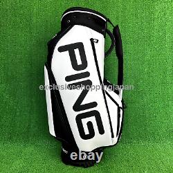 Ping Golf Cart Bag Tour Light Model 9.5in White Black 5-way Divider Pocket 3.7kg