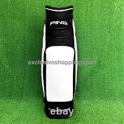 Ping Golf Cart Bag Tour Light Model 9.5in White Black 5-way Divider Pocket 3.7kg