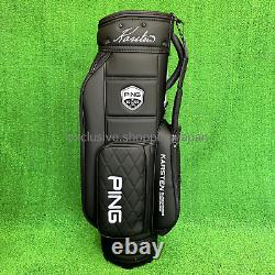 Ping Golf PU Classic Cart Bag 9 inch 5-way Black Lightweight Unisex 2024 Model