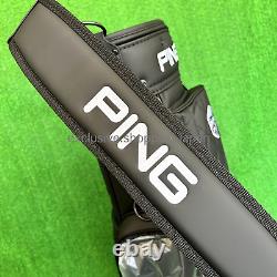 Ping Golf PU Classic Cart Bag 9 inch 5-way Black Lightweight Unisex 2024 Model