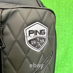 Ping Golf PU Classic Cart Bag 9 inch 5-way Black Lightweight Unisex 2024 Model