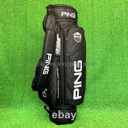 Ping Golf PU Classic Cart Bag 9 inch 5-way Black Lightweight Unisex 2024 Model