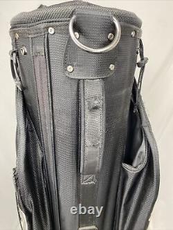 Ping Pioneer Black Golf Cart Bag with 15-Way Club Divider & Cooler Pocket