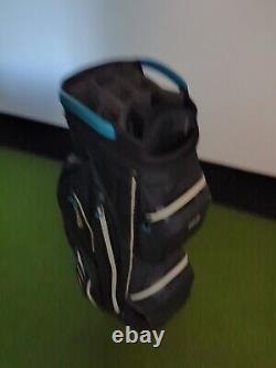 Ping Pioneer Monsoon 14 Way Golf Cart Bag Black / Blue Waterproof