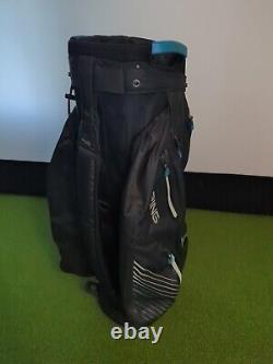 Ping Pioneer Monsoon 14 Way Golf Cart Bag Black / Blue Waterproof