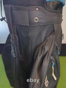 Ping Pioneer Monsoon 14 Way Golf Cart Bag Black / Blue Waterproof