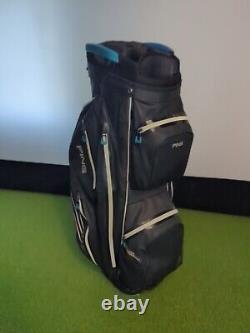 Ping Pioneer Monsoon 14 Way Golf Cart Bag Black / Blue Waterproof