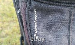 Ping Traverse Cart Bag 14 Way Divider Cooler Pouch All Black Bag Great Condition