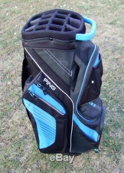 Ping Traverse Cart Bag 14 Way Top 13 Pockets Lightweight Golf Cart Bag