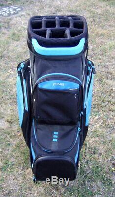 Ping Traverse Cart Bag 14 Way Top 13 Pockets Lightweight Golf Cart Bag