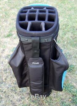 Ping Traverse Cart Bag 14 Way Top 13 Pockets Lightweight Golf Cart Bag