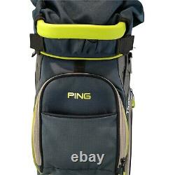 Ping Traverse Cart Golf Bag 14 Way Blue Neon Green VGC