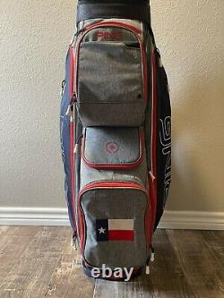 Ping Traverse Cart Golf Bag (Black) 14-Way Top Ping Cart Golf Bag