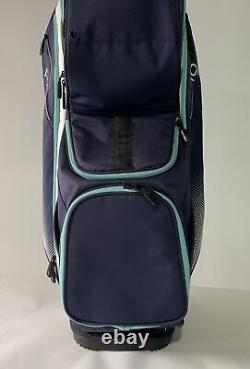 Ping Traverse G LE Cart Bag Blue White 14-Way Divide Single Strap Golf Bag