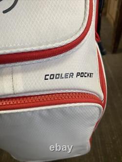 Ping traverse golf cart bag White/black/scarlet
