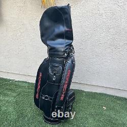 Porsche Black Golf Cart Bag