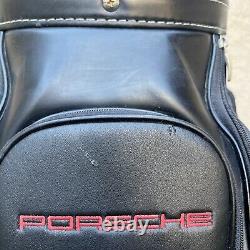 Porsche Black Golf Cart Bag