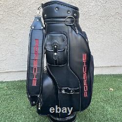 Porsche Black Golf Cart Bag